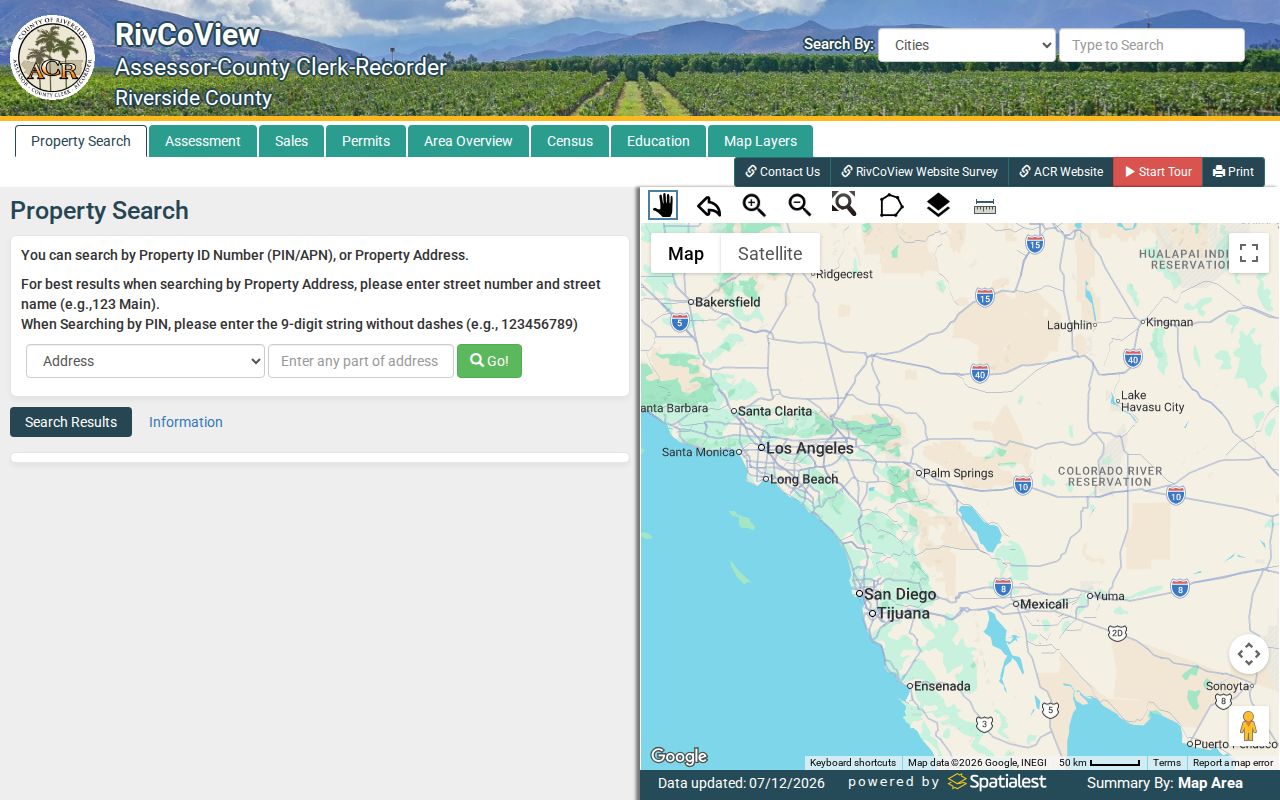 Desert Hot Springs people search RivCoView property lookup